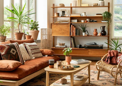 Herbstkomfort zu Hause: Saisonale Stoffe und Farben