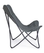 Poltrona Butterfly Gabicce Forest in metallo - Dimensioni: 77,5x81x89 cm