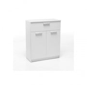 Mobile Chelsea Salmar 2 Ante 1 Cassetto Bianco - 71 x 35 h 88 cm