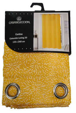 Cortina liebevoller Vorhang 135 x 260 Zentimeter