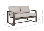 2p Sofa C-C Merrigan Kaffee YK14