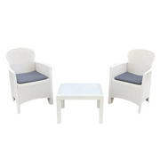 Set Balkon Gartenharz Akita White Keter Model