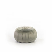 Pouf Design Velvet Metallgrau 36 x 36 x H 30 cm cm