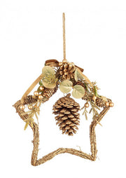 4x Pendaglio Christin Stella Oro Ci C.