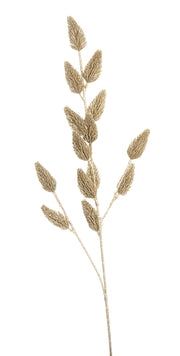 H70 cm ausgefallener goldener Zweig