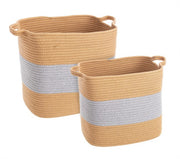 2x SET2 CESTA FLOW 2M NATURE-GRIGIO RETT