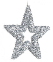 12x Angelica Silver Star Hanging l