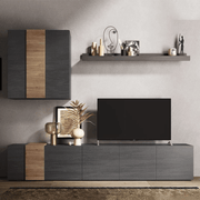 Sabry 301 cm Titanium Rovere Kadiz Effez