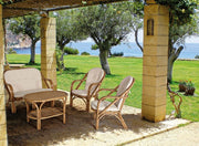 Outdoor -Sofa im Natural Rattan Golf New 111x80x H89 cm