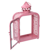 Pink Metall Lantern CM17X9H30.5