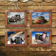 Abstrakte Autopresse