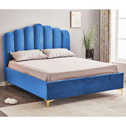 Doppelbett Artu Blue Artu Sexer Texter L 171 x P 209 x H 138 cm