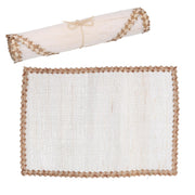 Runner Läufer schwarzer weißer rechteckiger Stoff CM30x150