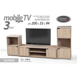 Niedriger Möbel Modular TV Blendy Oak TV 200 x 33 x 94 H cm