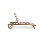 Noemi-Bett in Acacia Wood 195x66xh34-65,5 cm