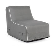 Chaise Longue Rihanna Grey aufblasbar