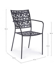 4x c -br Kelsie Anthrazitstuhl -