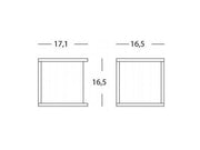 Applique E27 Dodo Graphit Line