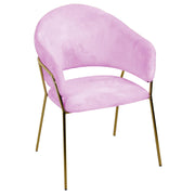 Pink Rotterdam Velvet Sessel