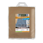 Balkonvorhänge Beige 140 x 300 Zentimeter