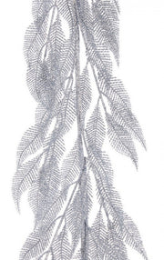 4x Ghirlanda Peggy Silber H180 cm