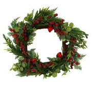 Runde rote Plastikkrone CM Ø50