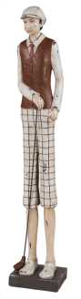 JW-3740 CM Golf Player Statue. 15 x 13 H 76