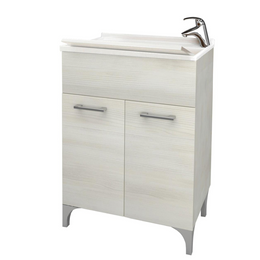 260 cm Türen 2 60x50 cm in weißer Eichenfarbe