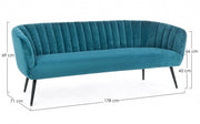 3 -Seerer -Sofa Peacock