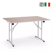 Tisch mit Faltbeinen Eiche