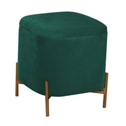 Pouf Green Velvet Sage CM38X38H45