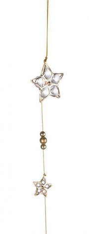 8x Kette 5f Angelika Star Gold Gold