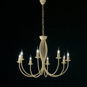 Otto Lichter 74x H60 cm Decape Eisenkronleuchter