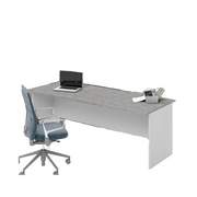 H74X200X80CM Zementzement Desk Schreibtisch