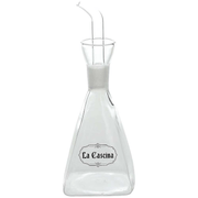 Mittlere pyramidenmündliche orale mit lebensrettungskappe 280 cc das transparente Glasfarmhaus