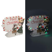 Weißes rotes weißes Harz mit LED CM45X12H36 geschrieben