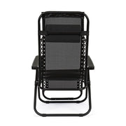 Deckstuhl Martin Black Outdoor