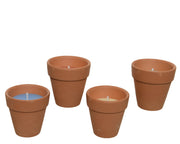 Citronella Kerze mit Outdoor -Zement -Topf