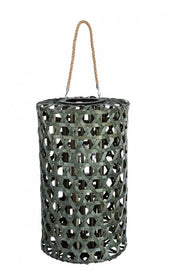 Hölzerne Grüne Sechskantlaterne