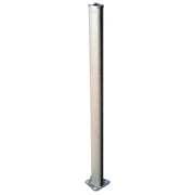 Lateraler Vorhang Aluminiumgrau Stoff 300x160 cm