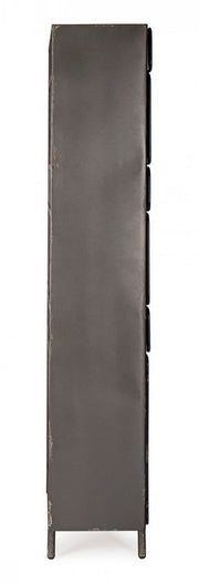 2 -Door -Ladenschublade und 10 Industriestil -Schubladen 169h CM