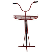 Design Metall Metall Fahrrad rot 64 x 33-38 x H81 cm