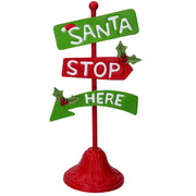 Multicolor Santa Claus Metal Sign CM19X13,5H39.5