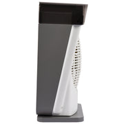 Oszillierender Thermobagno mit 24H -Programmierer - Einstellbarer Thermostat - Leuchtend Signal - Anti -Cargo -Schutz - Abmessungen: 214x330x140 mm