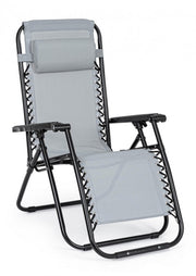 Deckstuhl Martin Hellgrau Outdoor