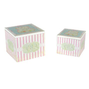 Holzhalterbox 1-2 Delice righerosa quadra cm15x13x15