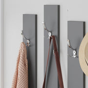 Tortora und Anthraziteingangsmöbel mit Ramda Mirror 137x35xh.154 cm