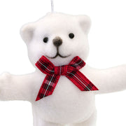 Plastikbär mit Gillantine -Publikum 4Ass L 7,5 x P 5,5 x H 6,2 cm