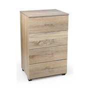 Zimmer Nachttisch 4 Rovere Schubladen 50 x 40 x 83 h cm cm