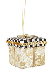 8x Anhänger Schach Gold Geschenkpaket